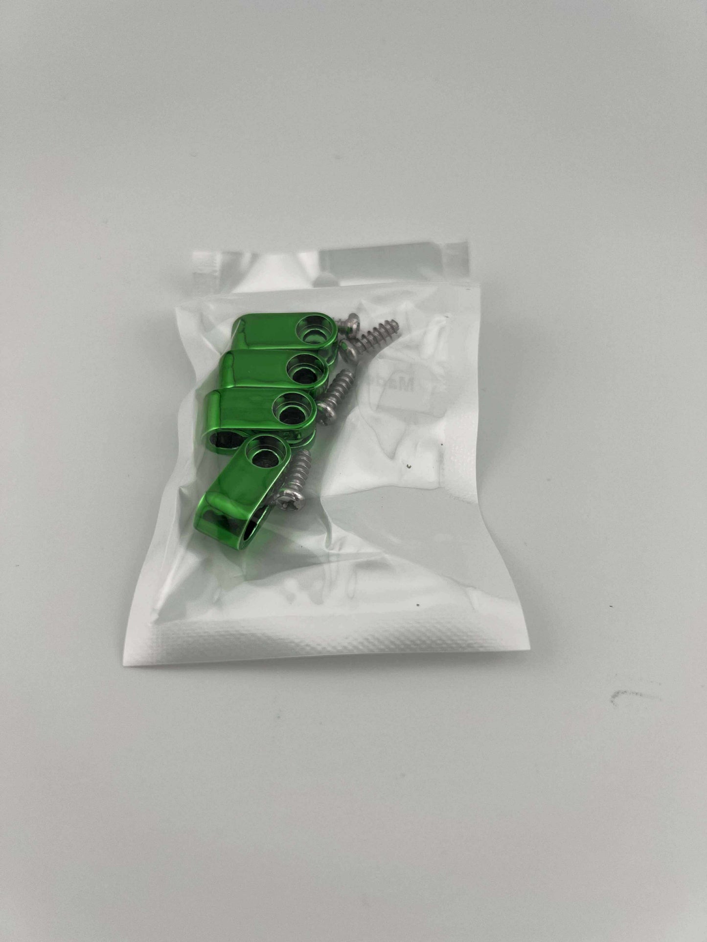 Chrome Speed Mini Helmet Mask Clips Riddell w/screws