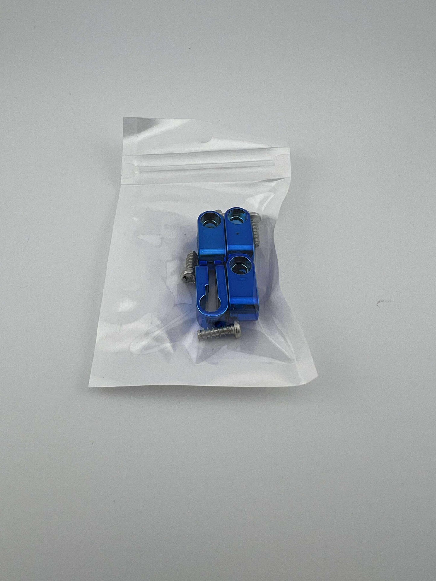 Chrome Speed Mini Helmet Mask Clips Riddell w/screws