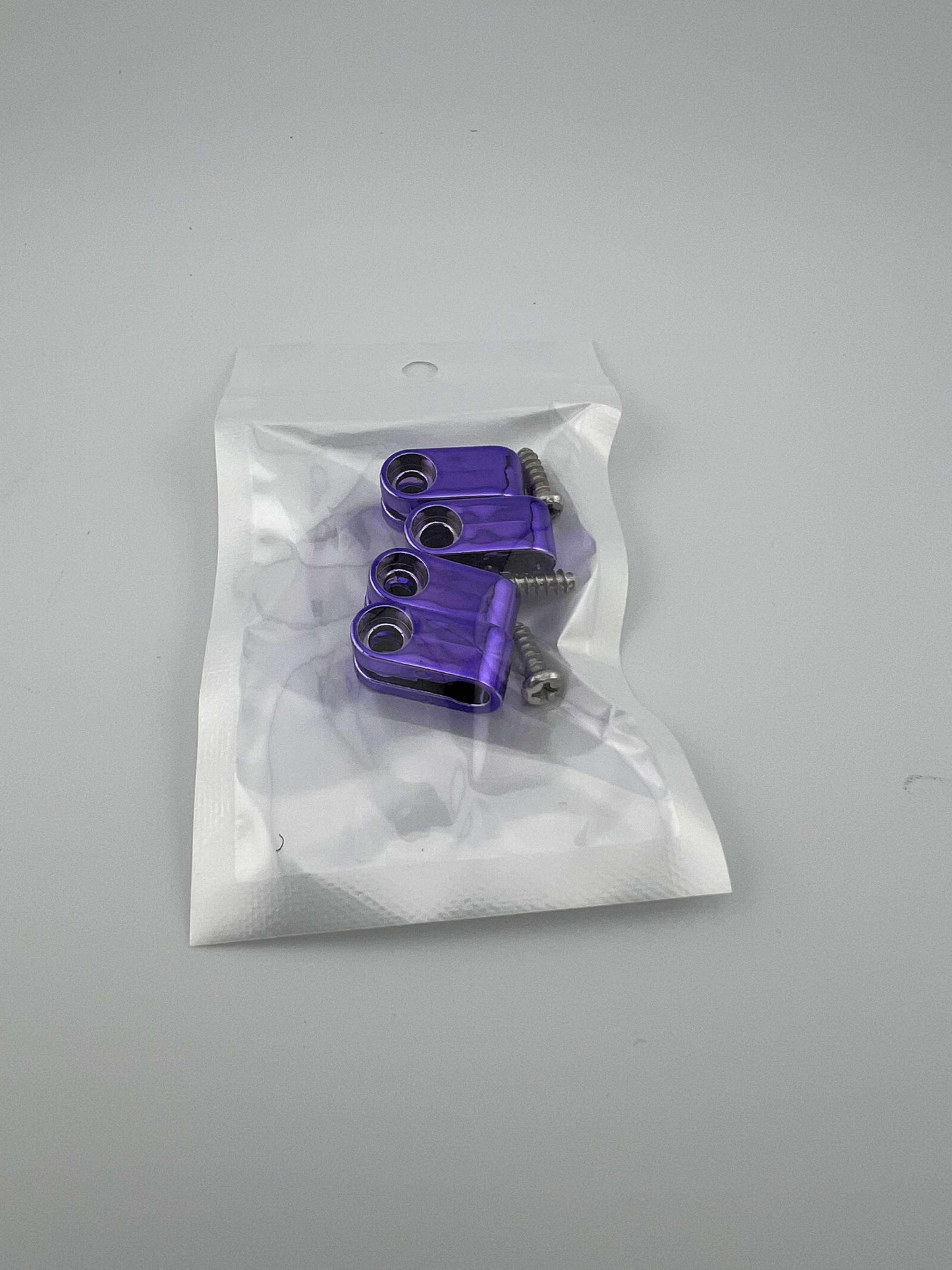 Chrome Speed Mini Helmet Mask Clips Riddell w/screws